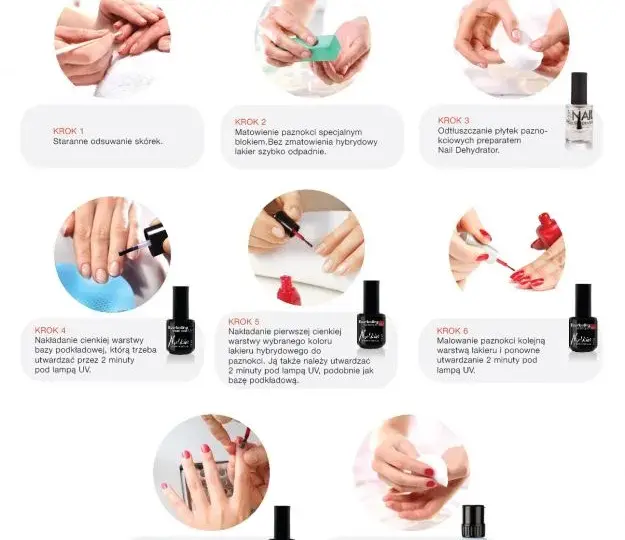 Manicure hybrydowy krok po kroku: Jak zrobić w domu łatwo i szybko